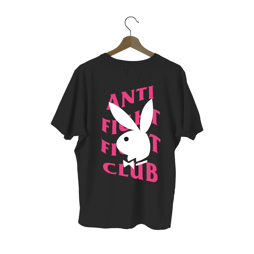 Anti Fight Playboy Rabbit Oversize T-Shirt