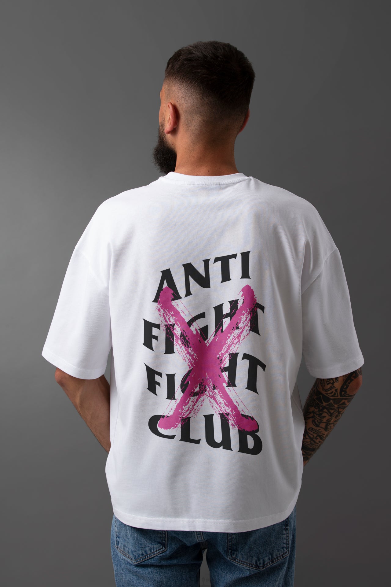 AFFC X Edition White Oversize T-Shirt