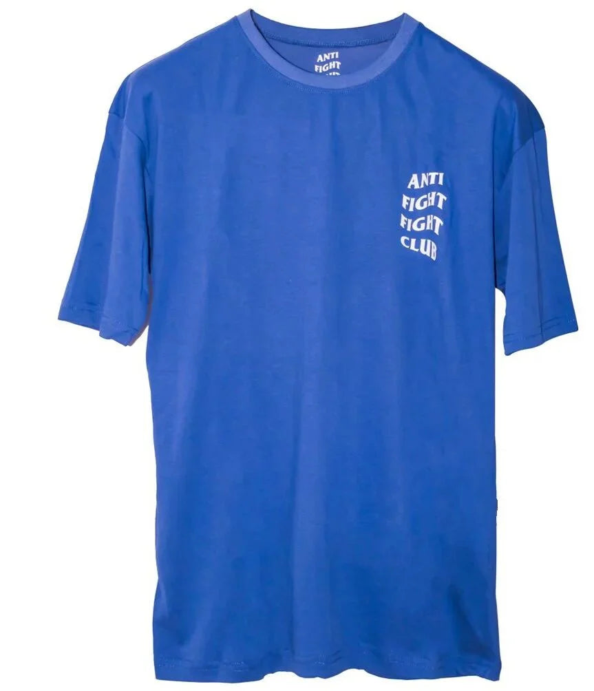 Anti Fight Club Sax Blue Oversize T-shirt