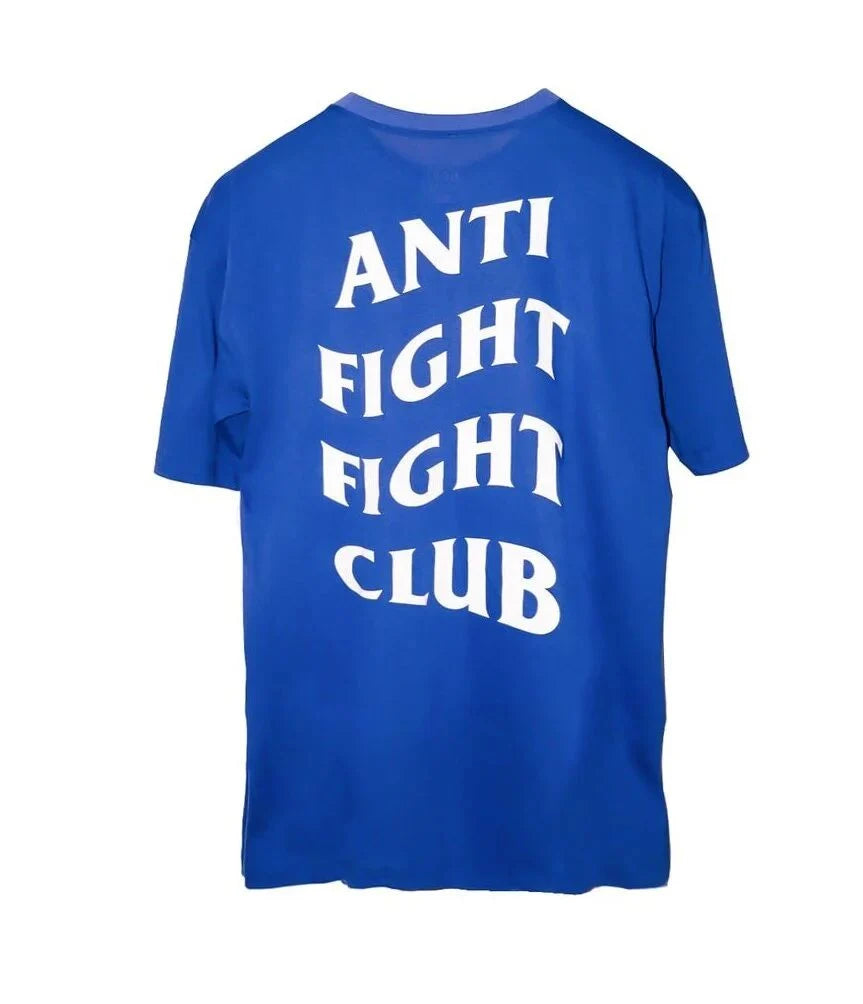 Anti Fight Club Sax Blue Oversize T-shirt