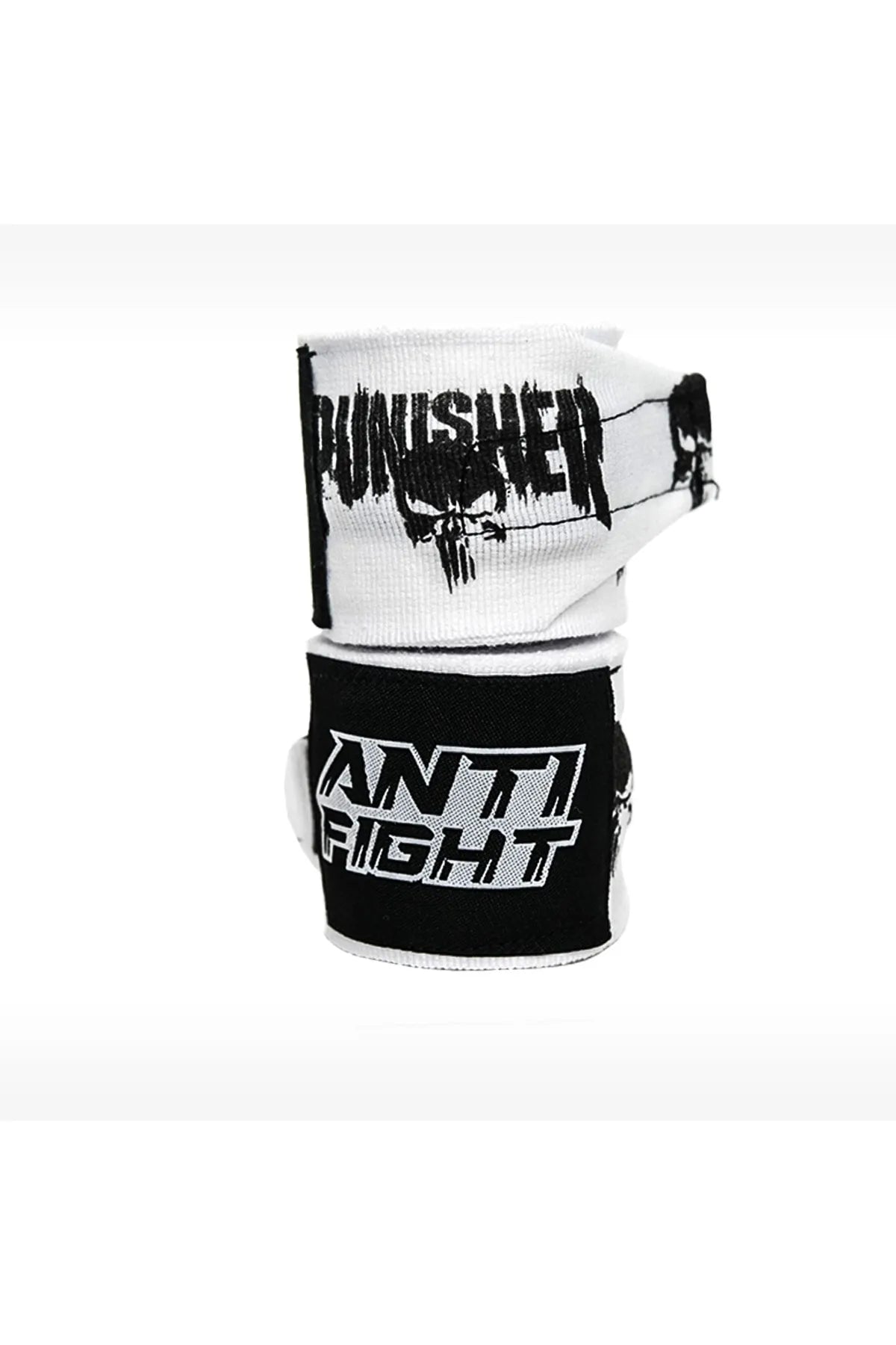 Boxing Hand Wraps - Punisher White