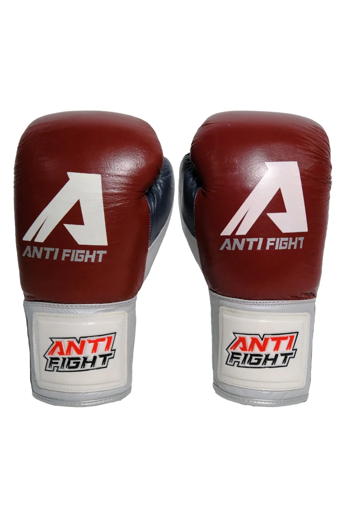 Bordeaux Lace Up Boxing Gloves