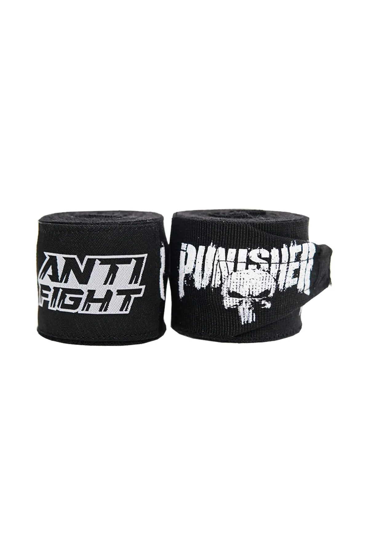 Boxing Hand Wraps - Punisher Black