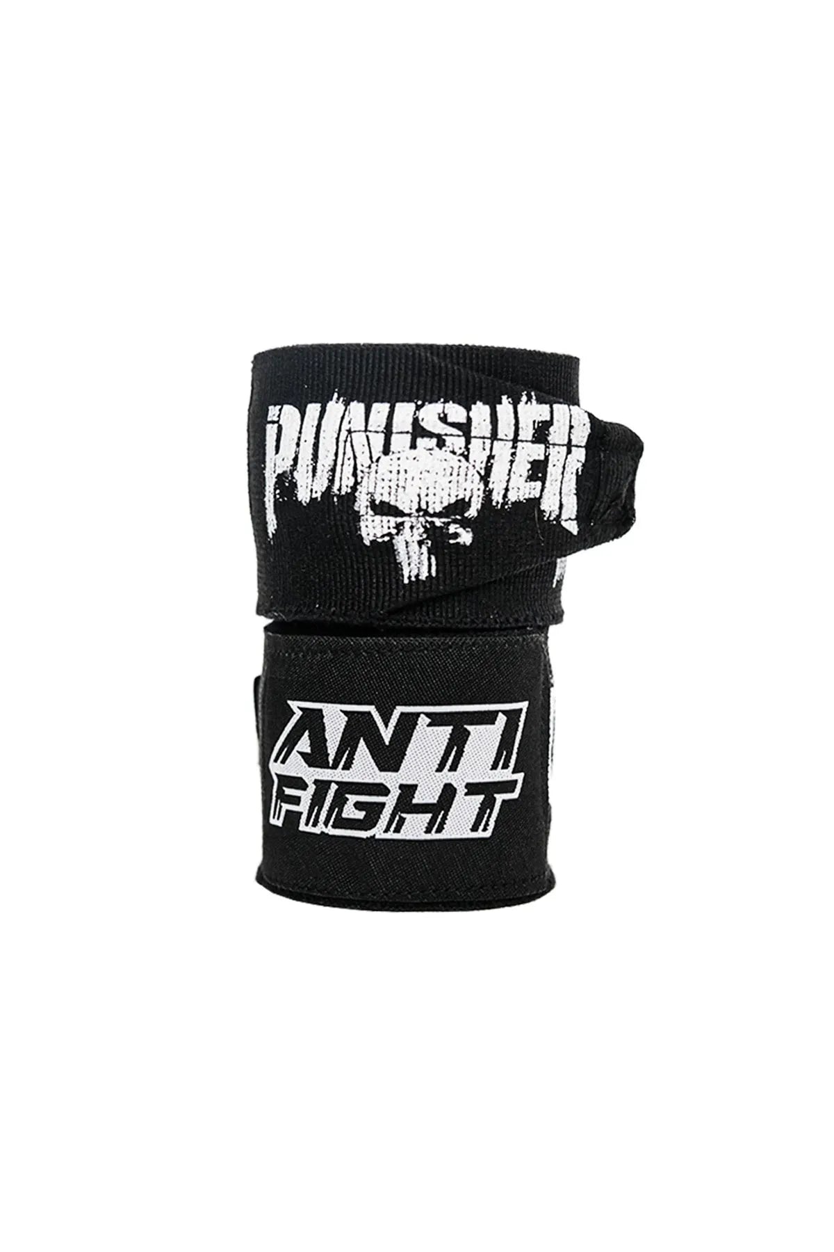 Boxing Hand Wraps - Punisher Black